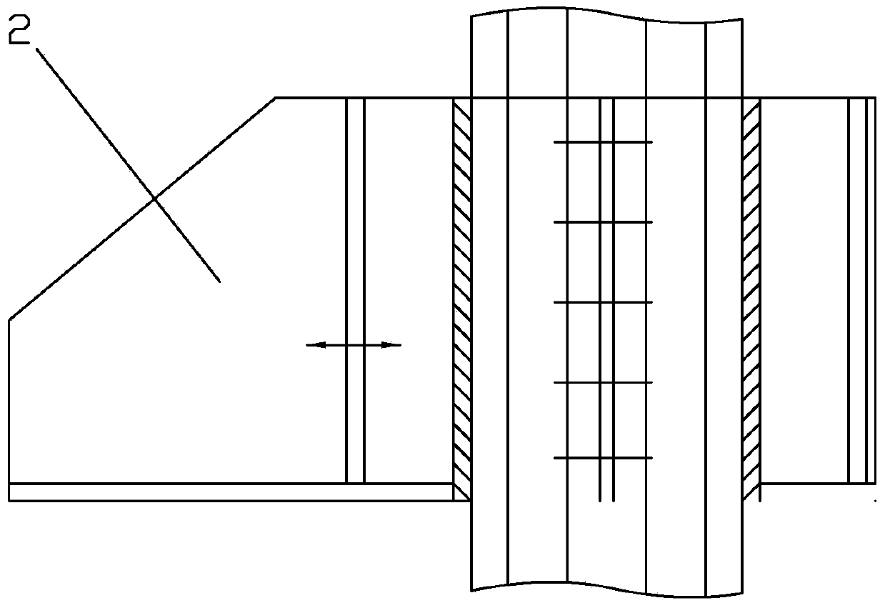 Pile leg and pile shoe sealing method used when self-elevating drilling platform enters water