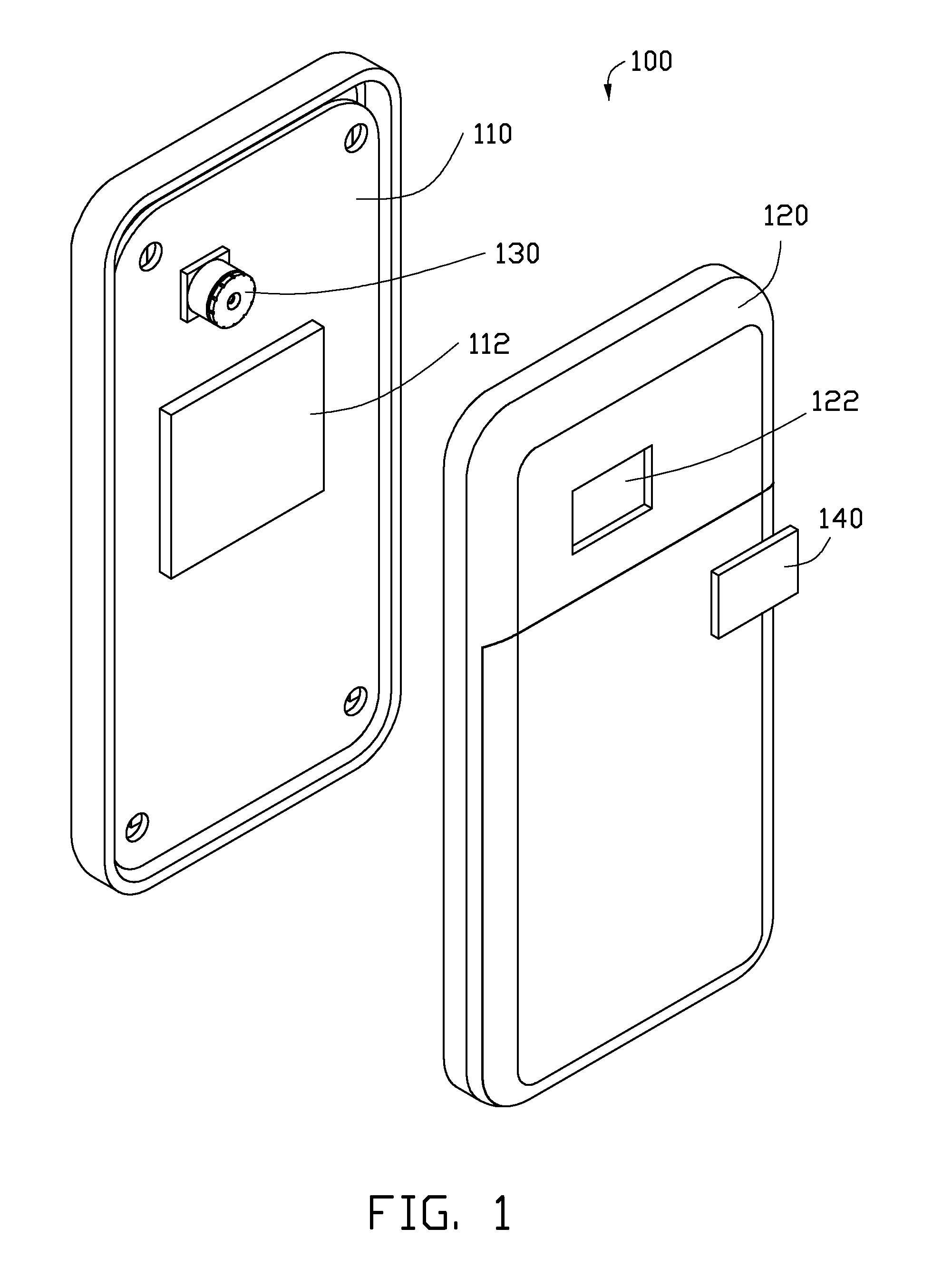 Portable electronic device having camera