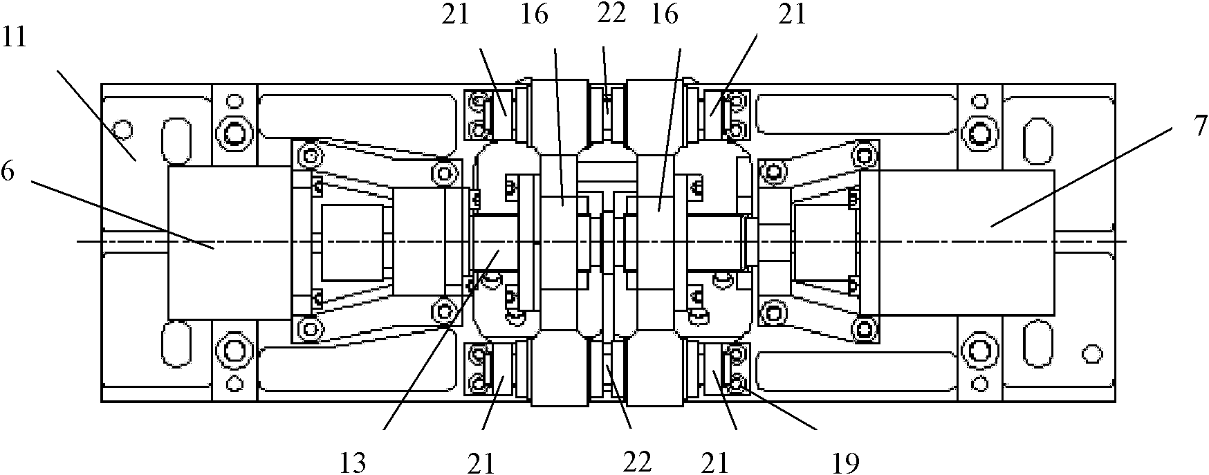 Positive and negative helical focusing mechanism