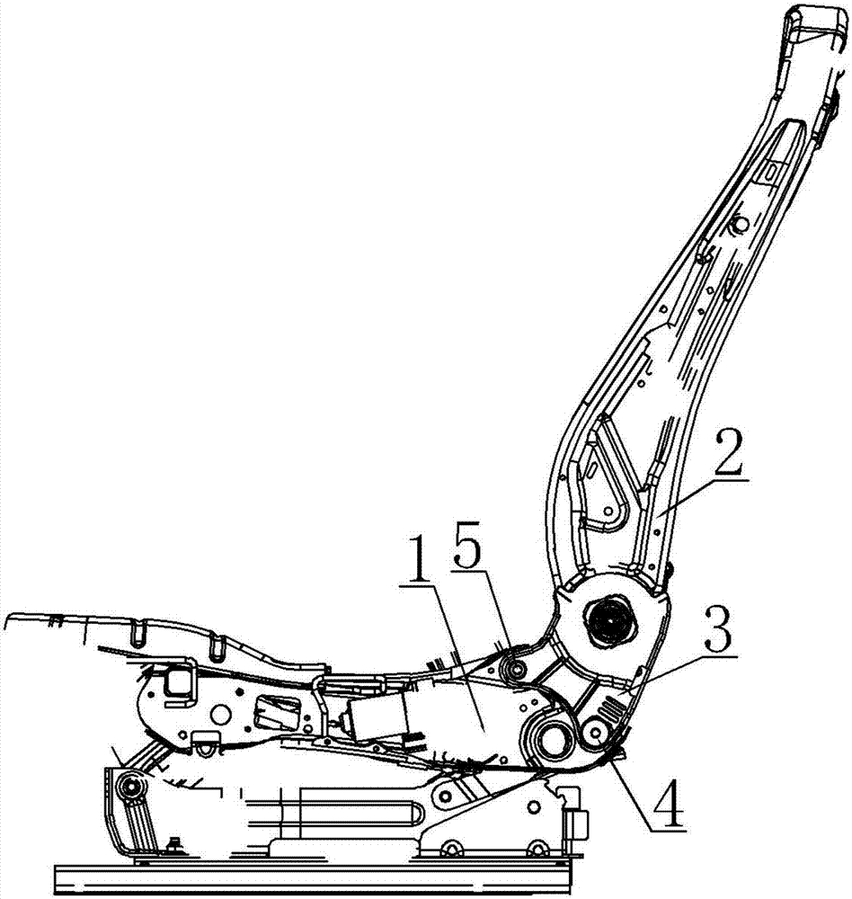 Angle adjuster connecting plate and automobile seat with angle adjuster connecting plate