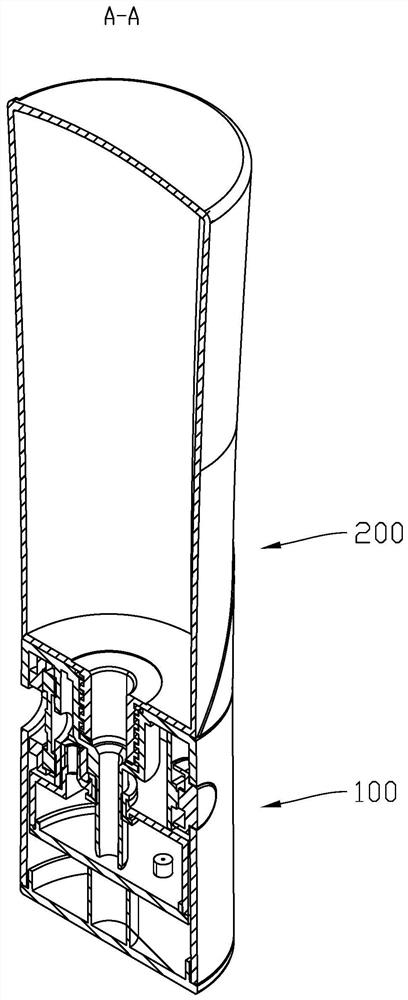 Integrated sprayer nozzle and inverted water supply sprayer comprising same