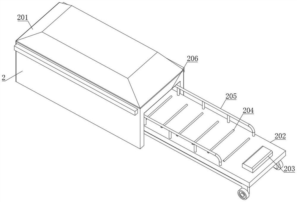 Newborn infection prevention probability analysis system for clinical medicine and isolation device thereof