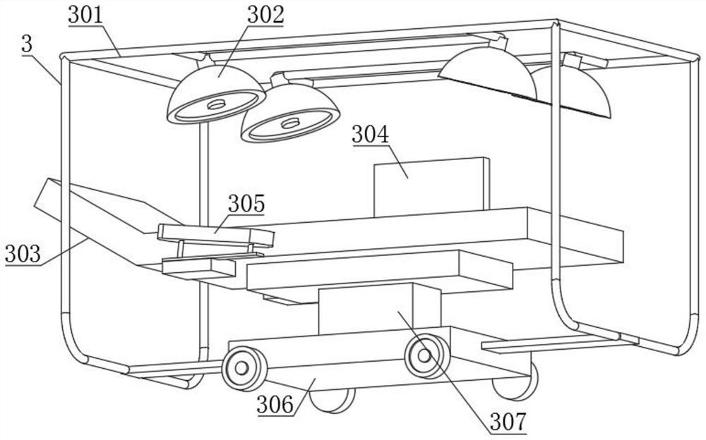 Newborn infection prevention probability analysis system for clinical medicine and isolation device thereof