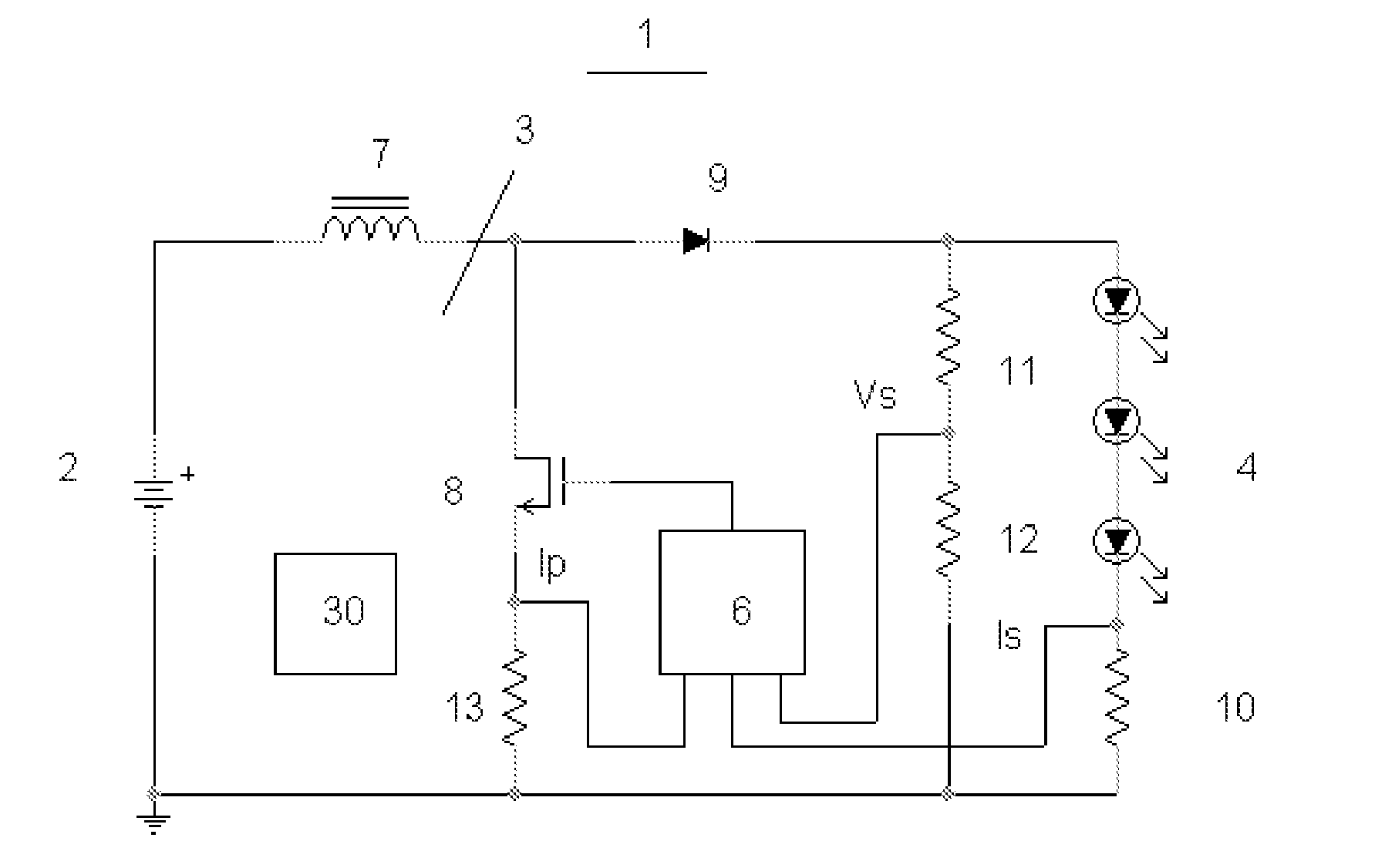 System and Method for Driving LED