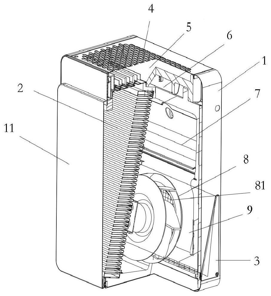 Air purifying device