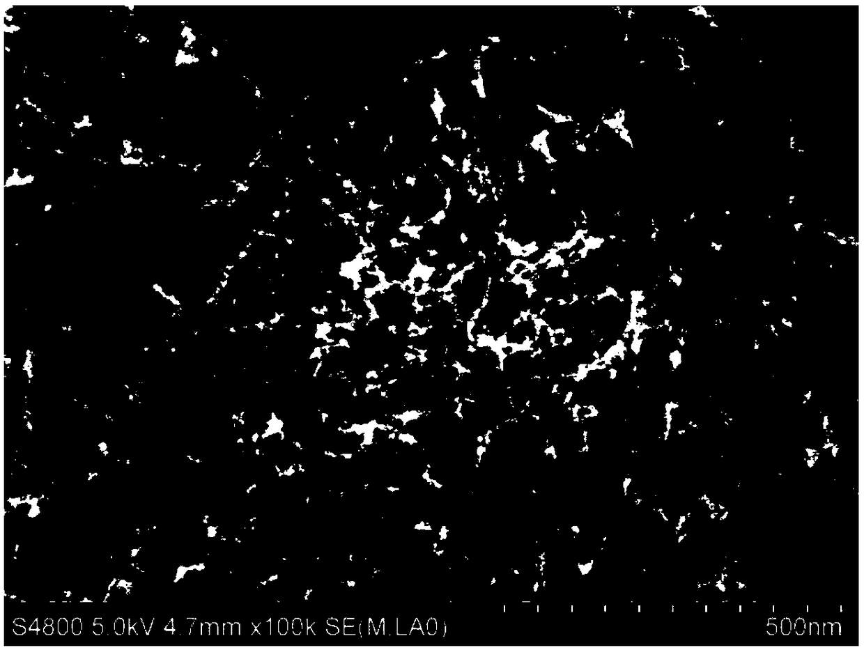 Three-dimensional nanoporous copper/one-dimensional cuprous oxide nanowire network-type lithium-ion battery negative electrode and its one-step preparation method