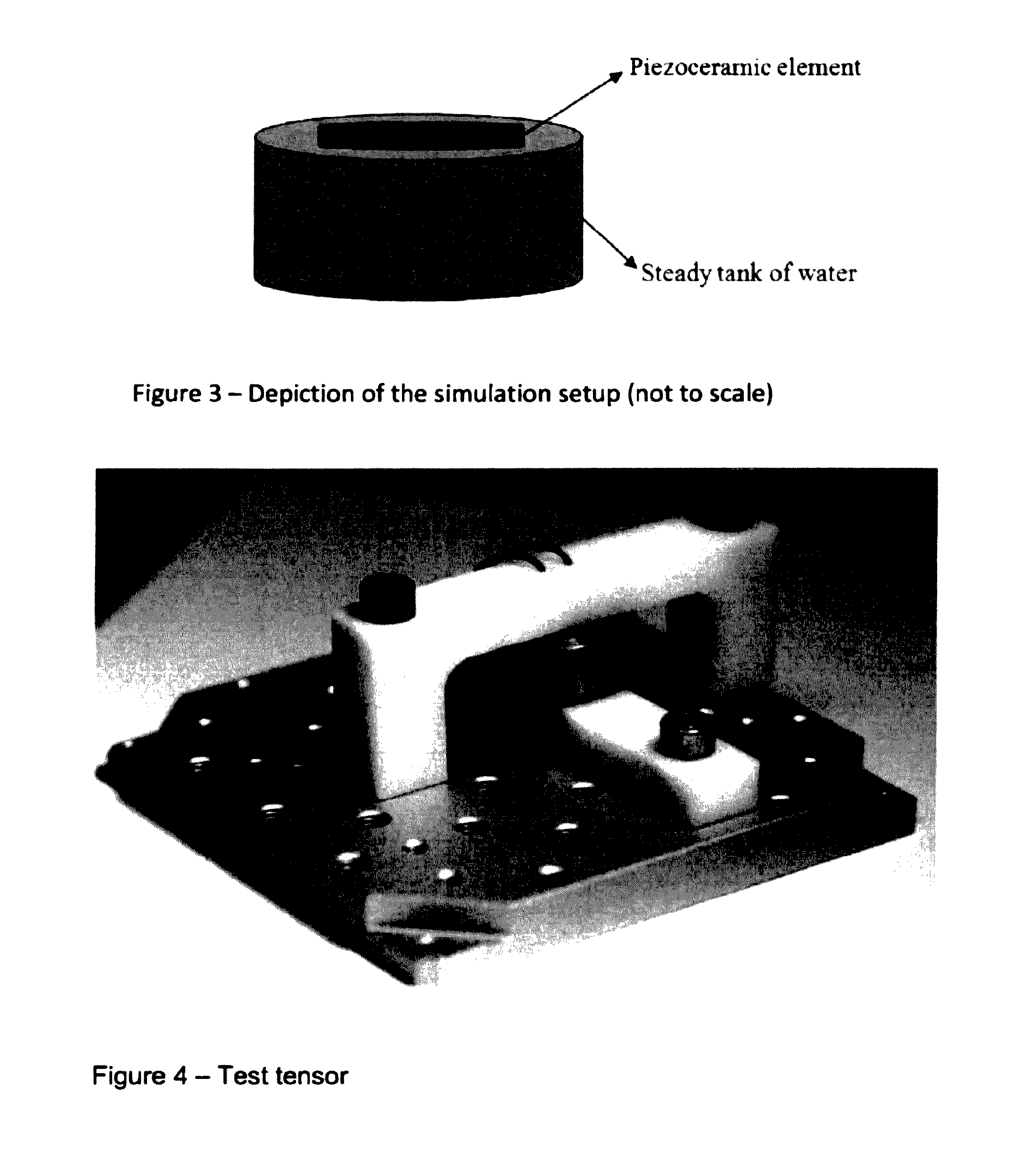 Device and method for continuous detection of changes of density in fluids and solids as well as use of the device