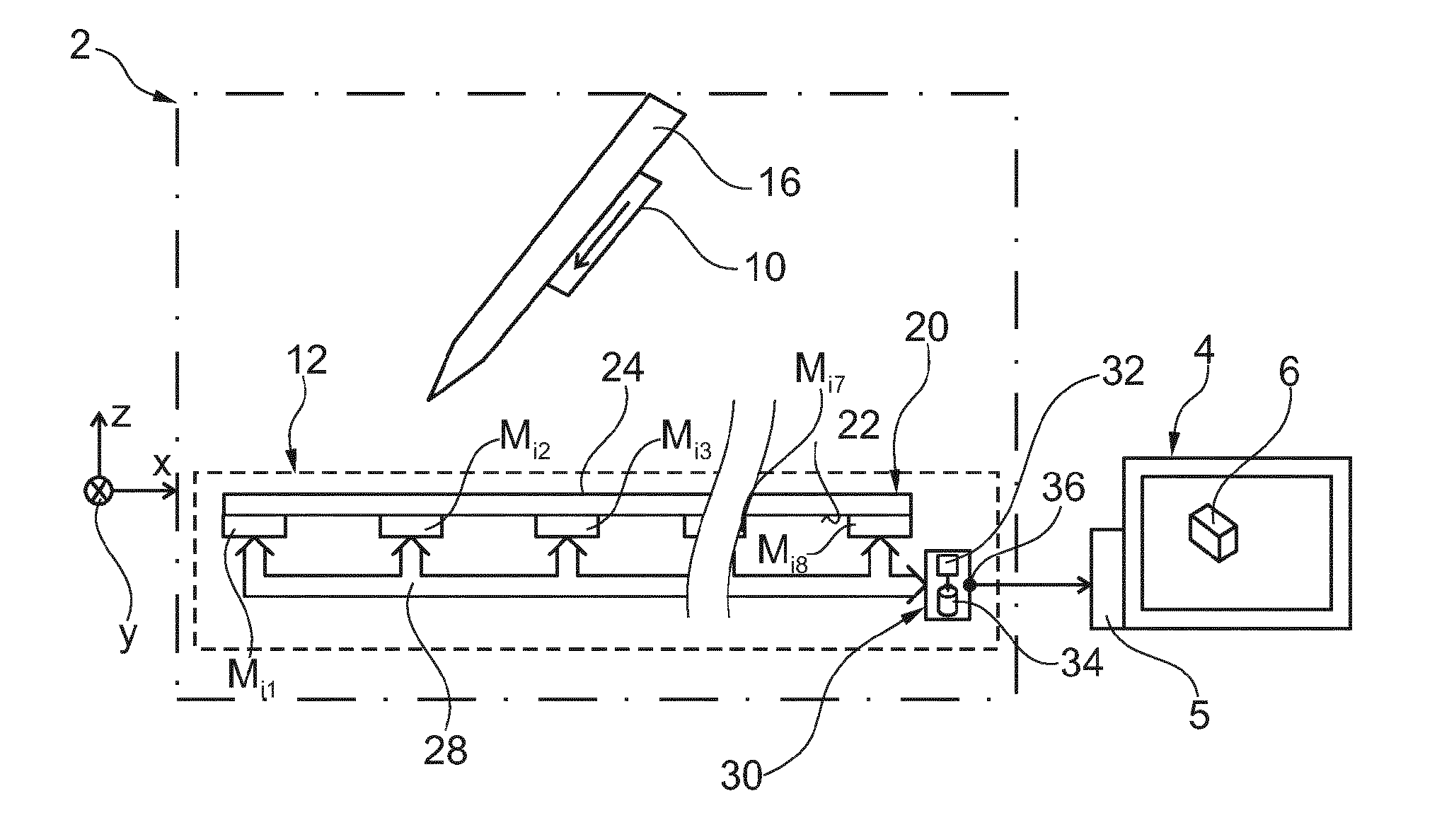 Method and device for locating a magnetic object