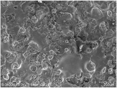 A powder core wire material for arc spraying with high bonding strength and preparation method thereof