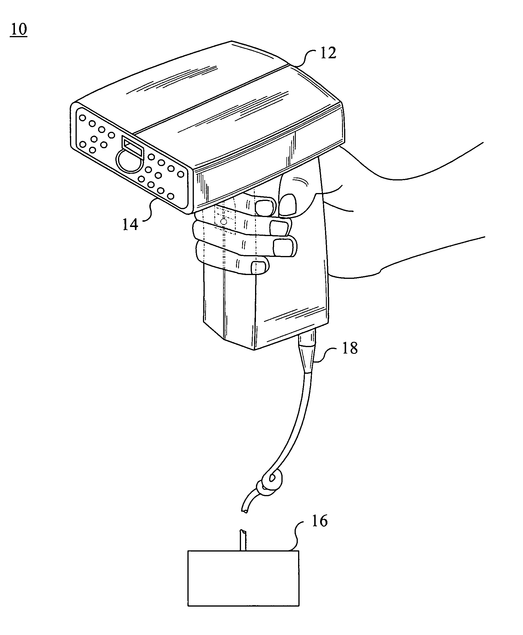 Interface for interfacing an imaging engine to an optical code reader