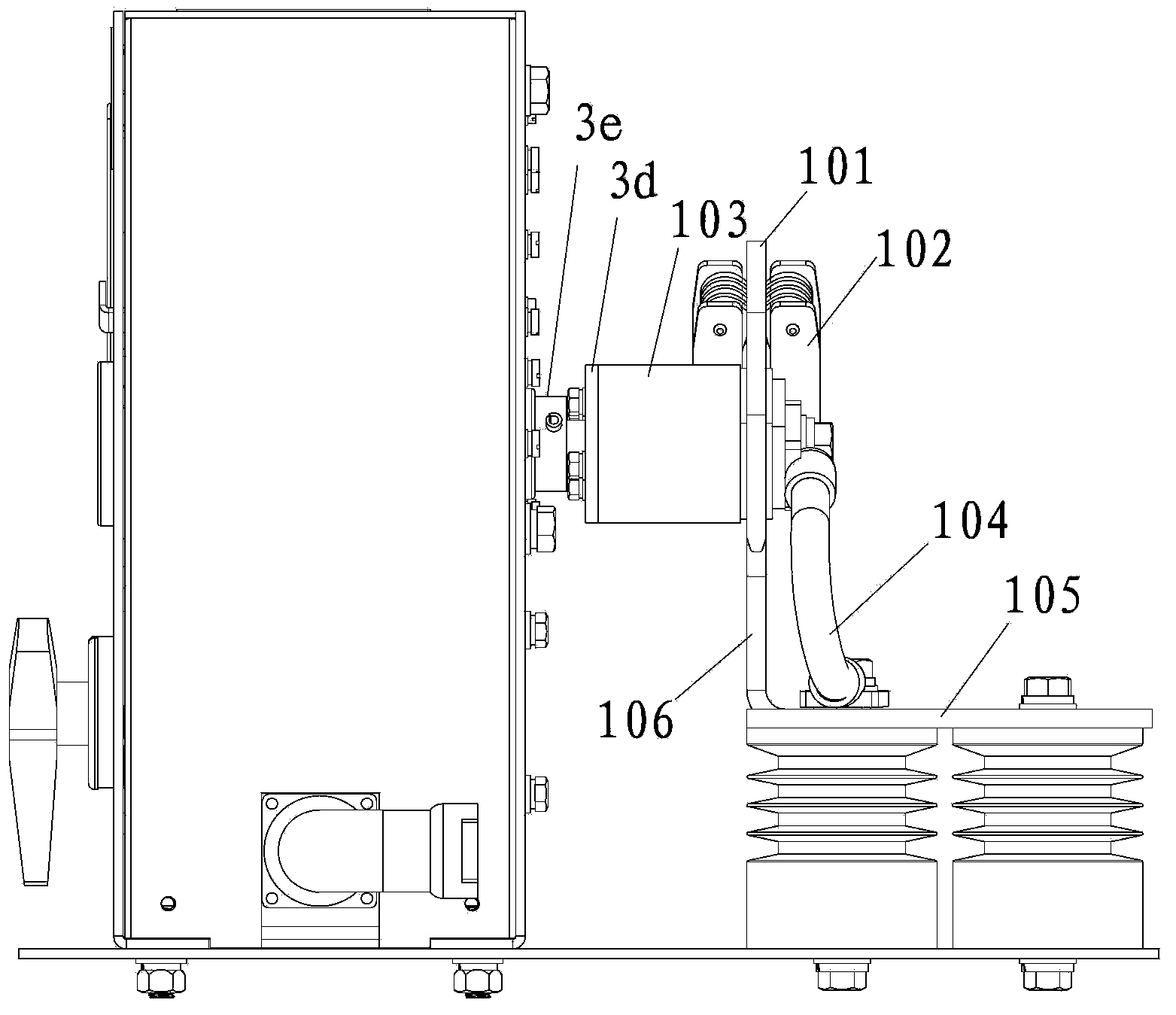 Rail transit grounding device