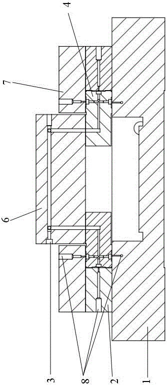 Method for detecting pressure distribution in oil cavity of hydrostatic guideway