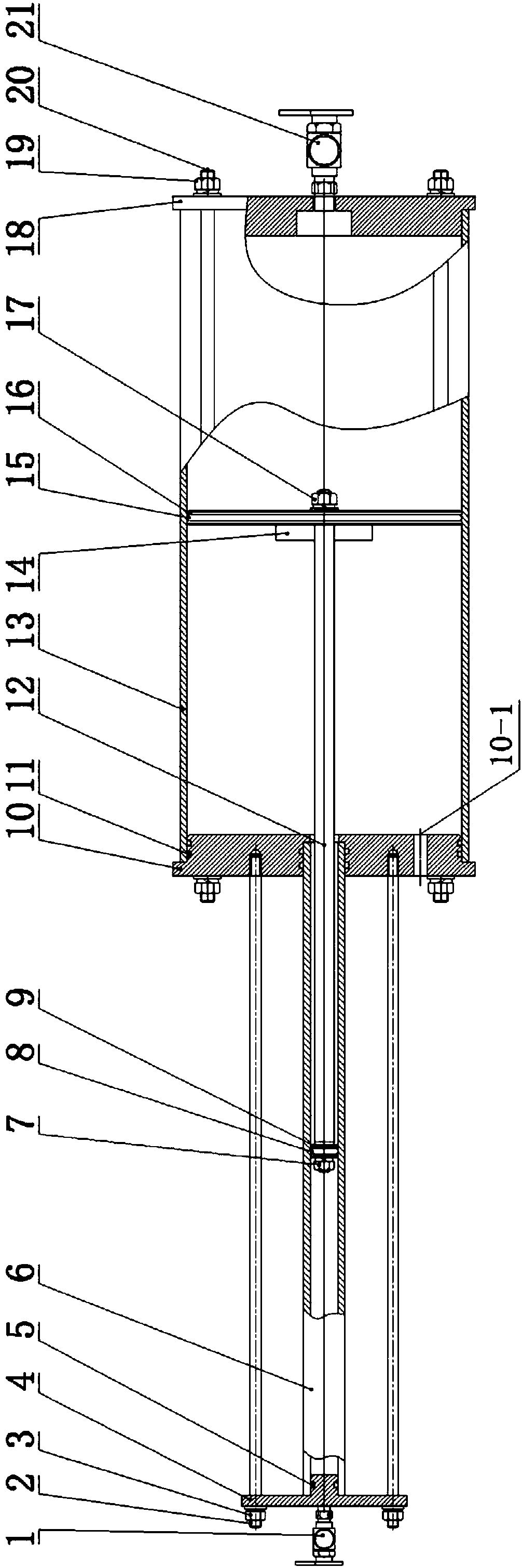 Pressure-to-flow converter and pressure-delayed osmotic energy generation system