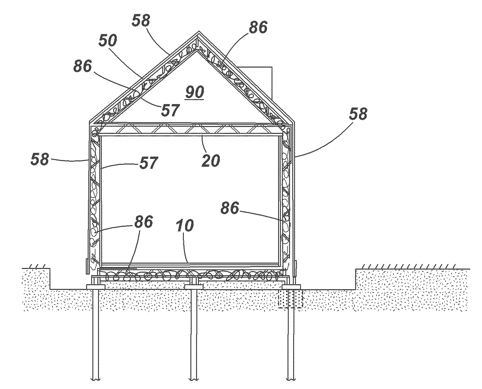 Building and method of constructing a building