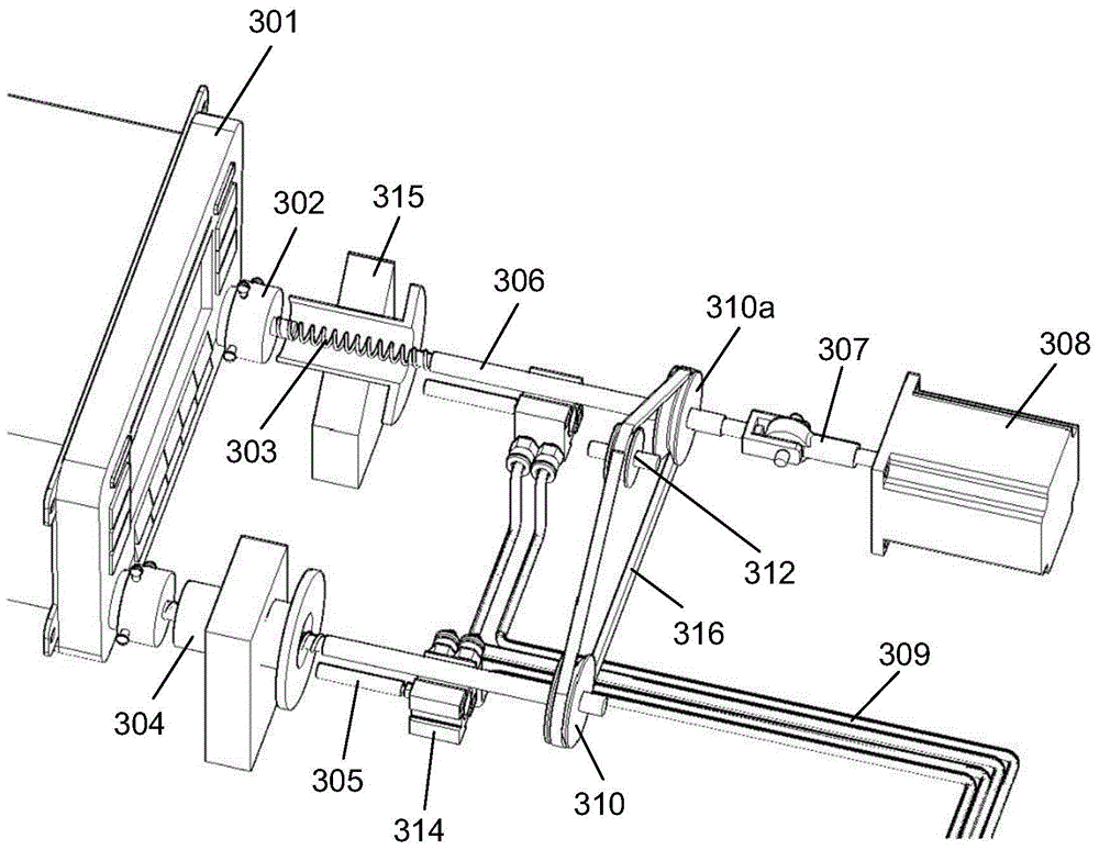 Knob test device and knob test equipment