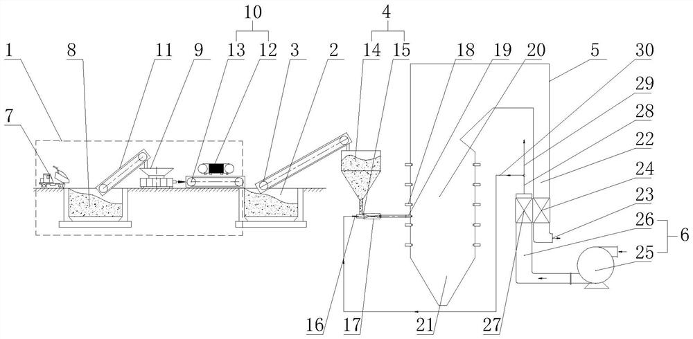 System for achieving mixed combustion with refuse derived fuel in pulverized coal boiler and operation method thereof