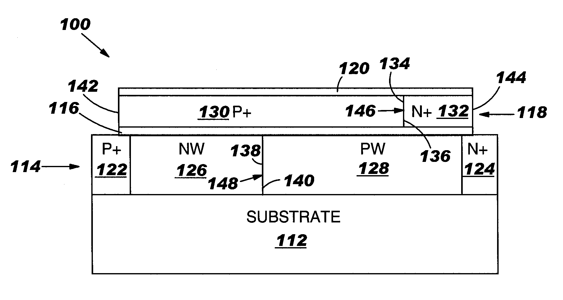 Silicon-on-insulator latch-up pulse-radiation detector