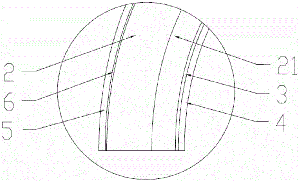 A kind of manufacturing method of curved screen protective film