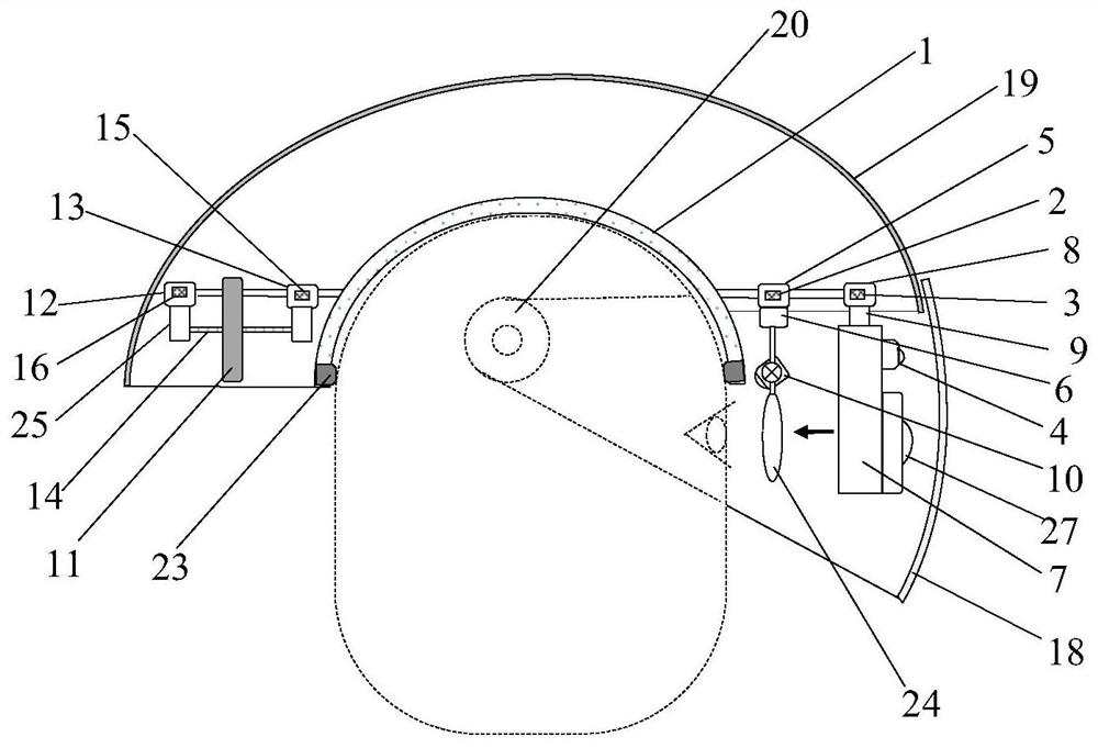 A three-dimensional model-based measuring device and method