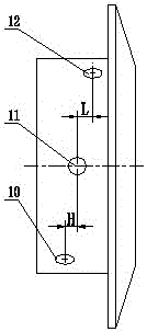 Tank-type-variable single-tank water pump pulley