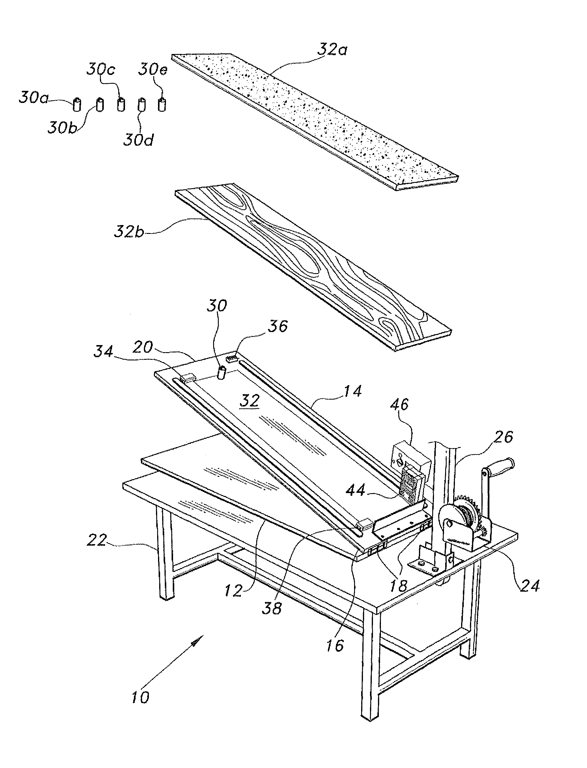 Apparatus for determining coefficients of friction