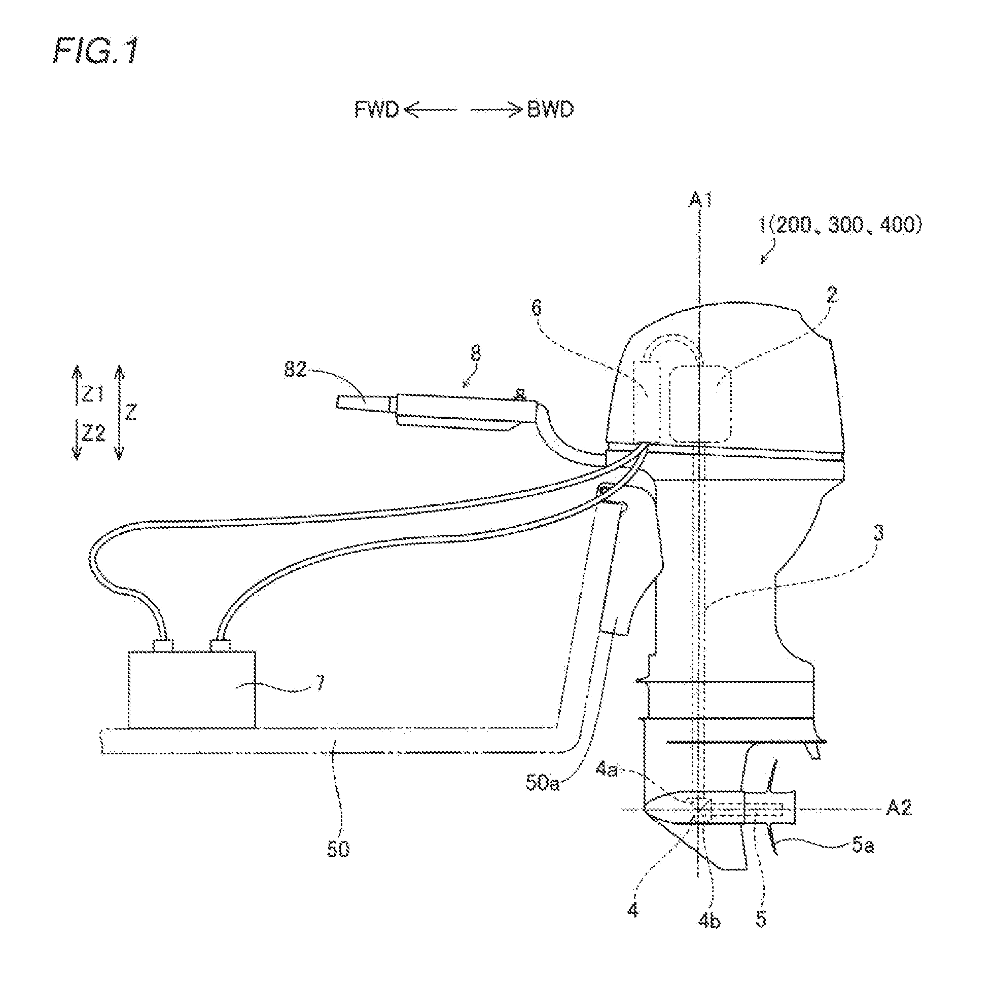 Marine propulsion device