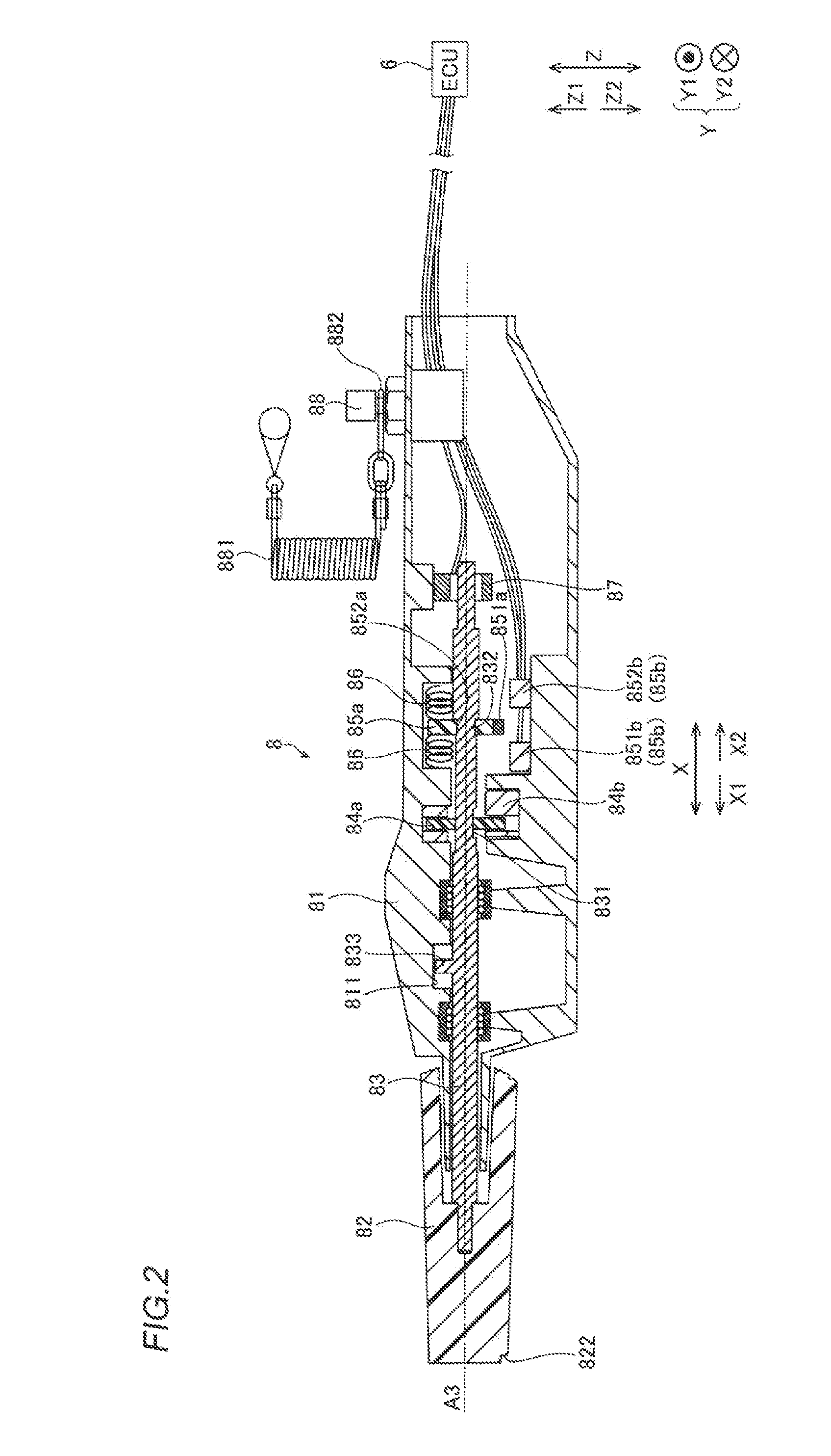 Marine propulsion device