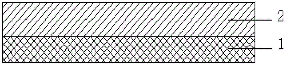 Glass-ceramic target material and preparation method thereof