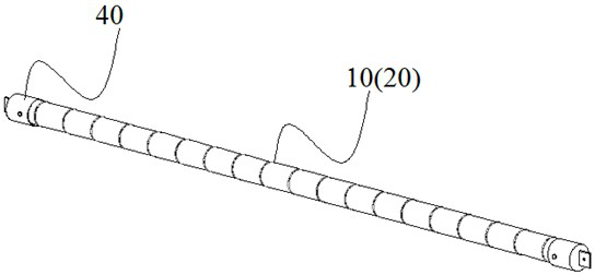 Raw bamboo column assembly, raw bamboo truss beam-raw bamboo column connecting joint and construction method