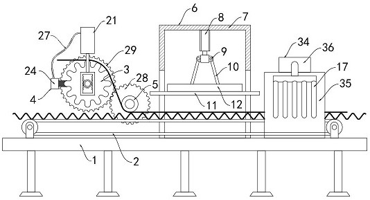 Gluing and compounding device for packaging corrugated boards