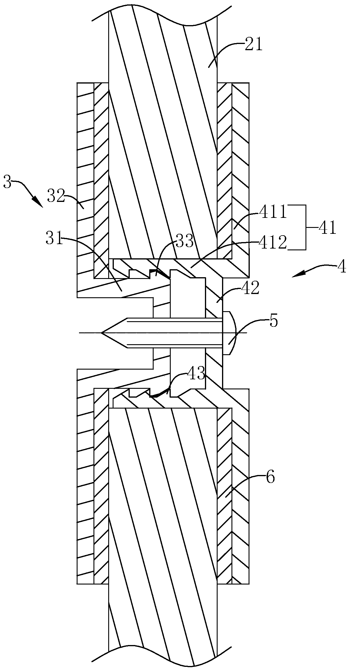 Post-pouring belt structure for outer wall of basement and construction method thereof