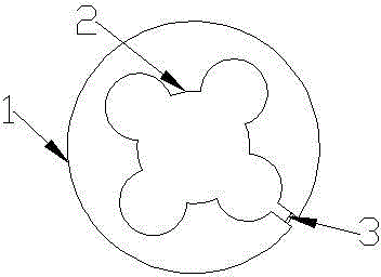 Unilaterally adjustable type threading die