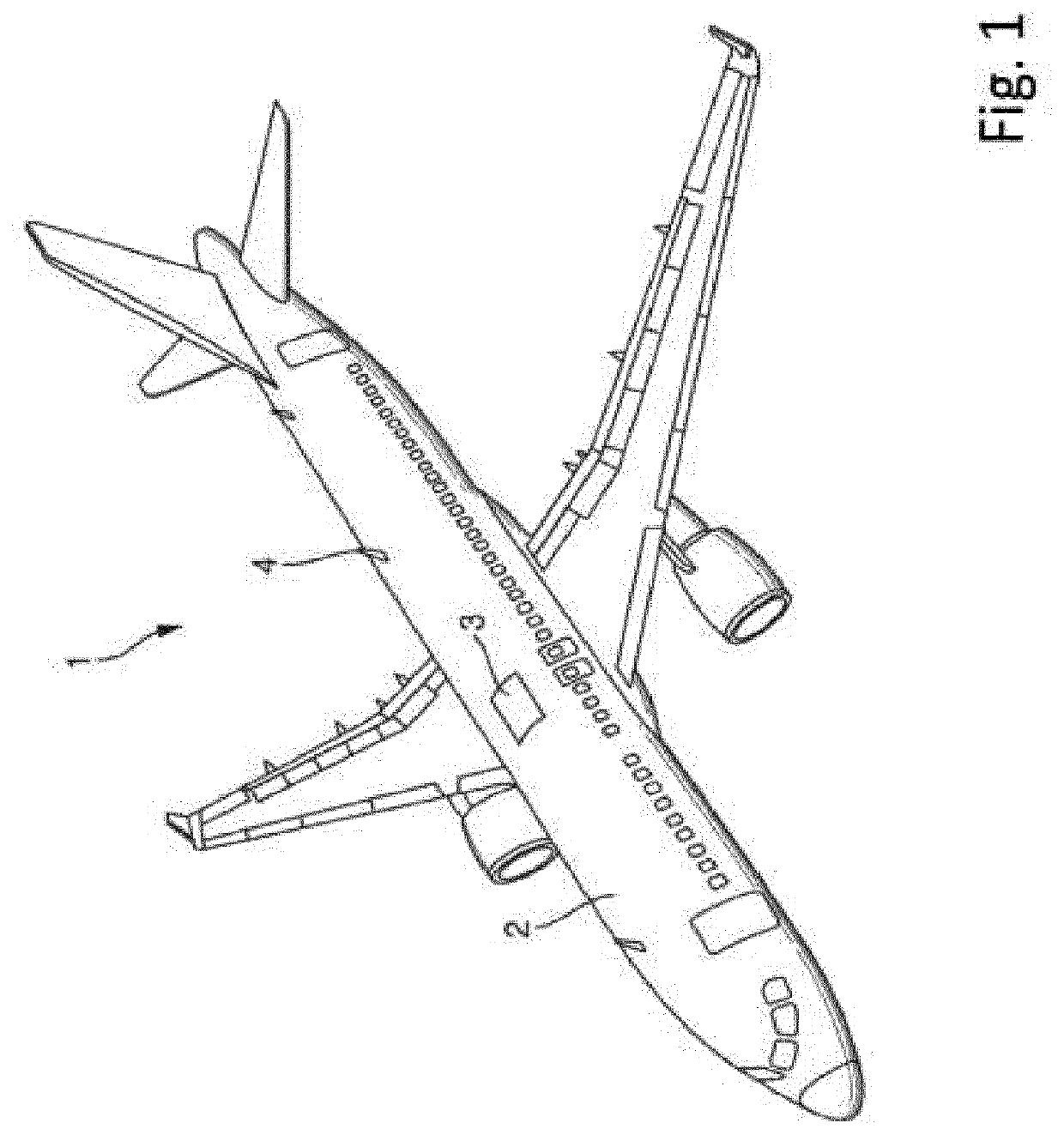 Electronic arrangement for an aircraft and method for providing such an electronic arrangement