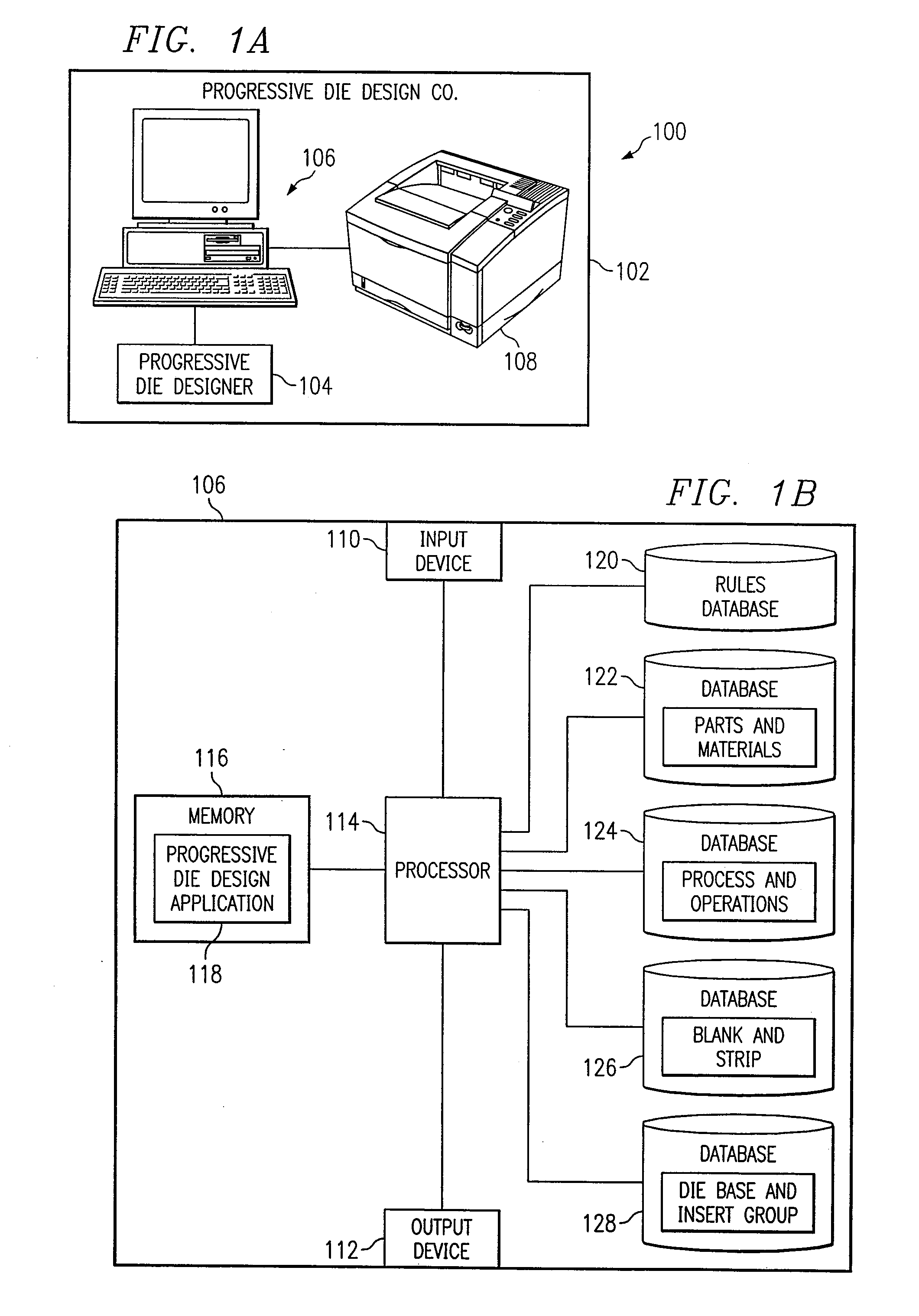 Computer-Aided Progressive Die Design System and Method