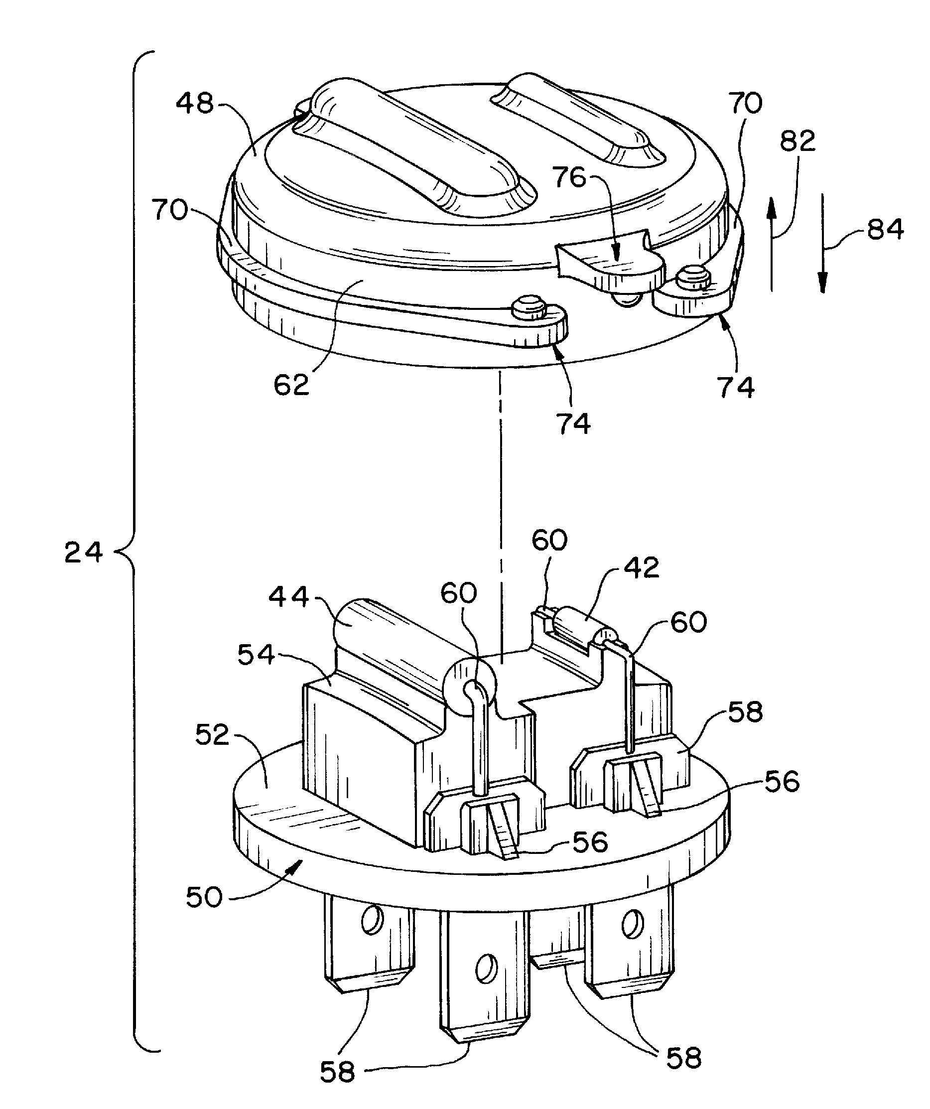 Thermal assembly coupled with an appliance