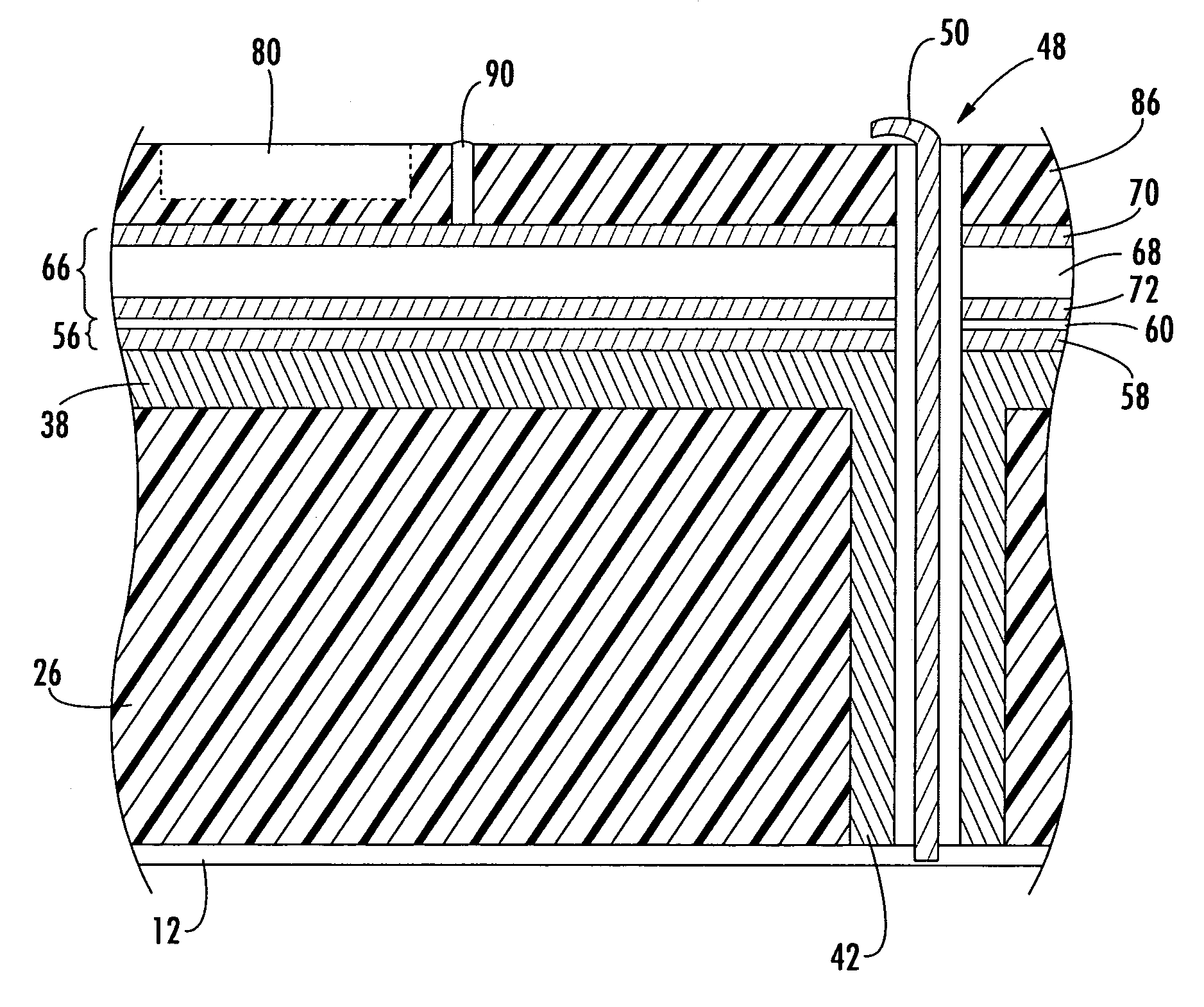 Array antenna including a monolithic antenna feed assembly and related methods