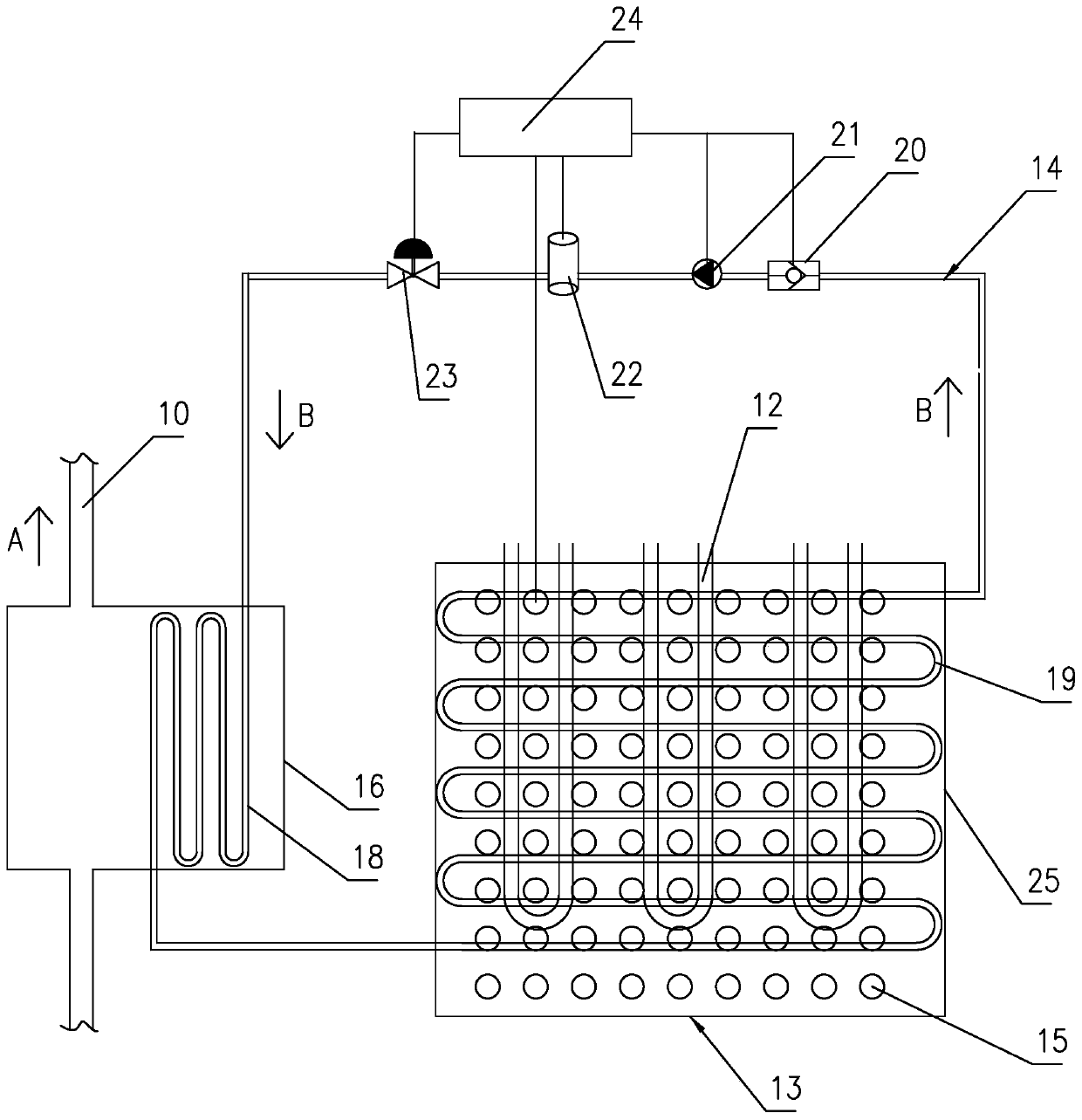 Heat-accumulation-type energy-saving heating system and photovoltaic module laminating equipment