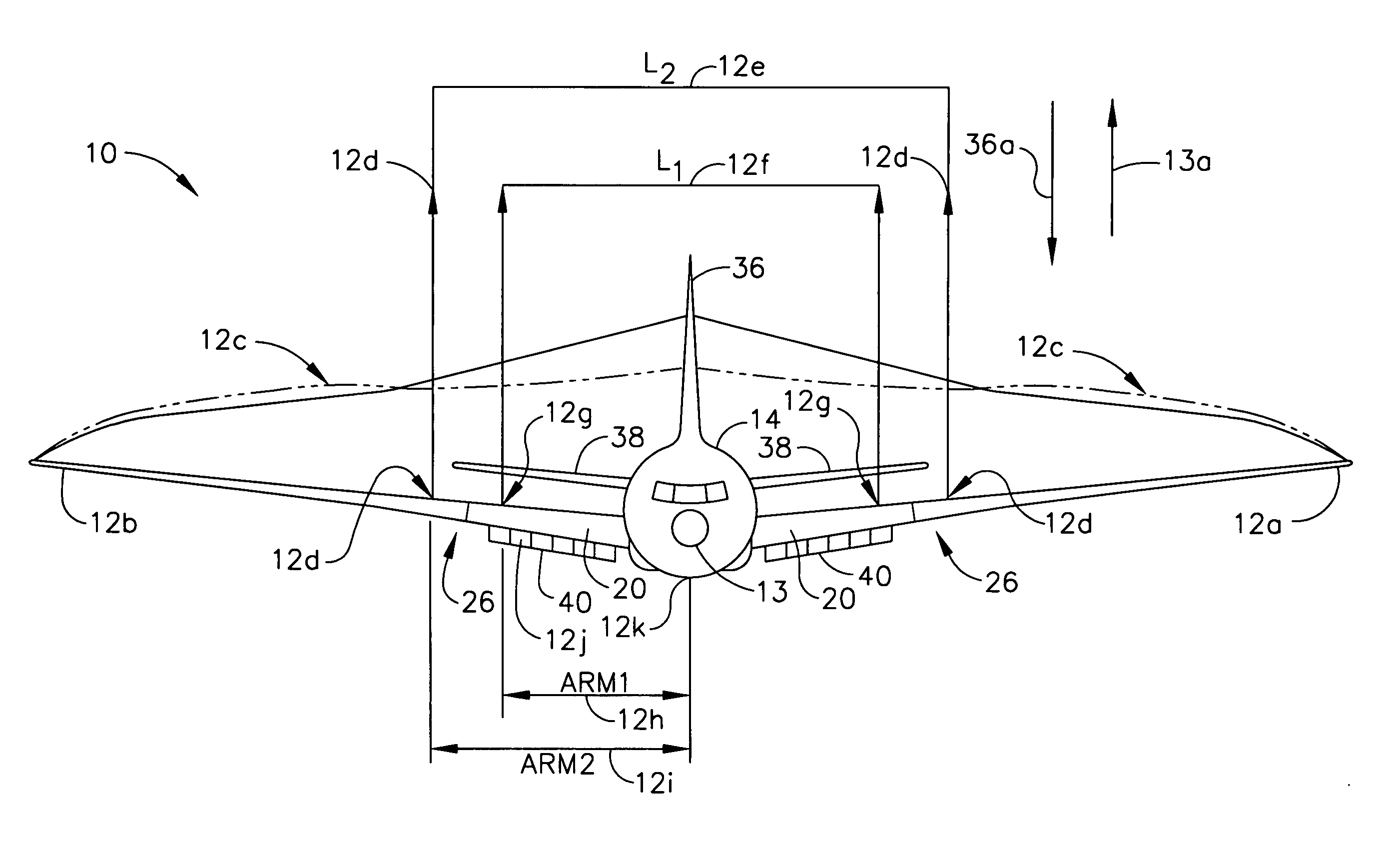 Lifters, methods of flight control and maneuver load alleviation