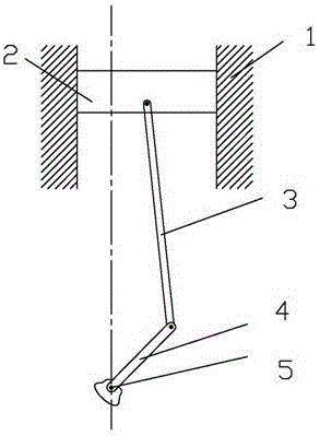 Movable-type reciprocating piston-type internal combustion engine and assembly method and power output mechanism thereof