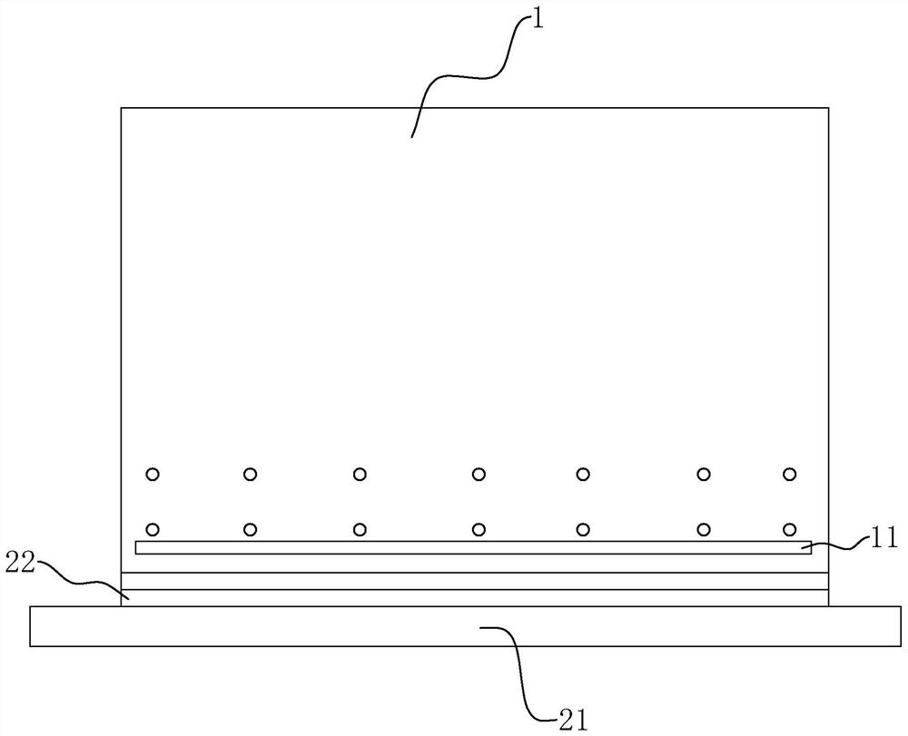 Civil building fabricated wall based on BIM and construction method thereof