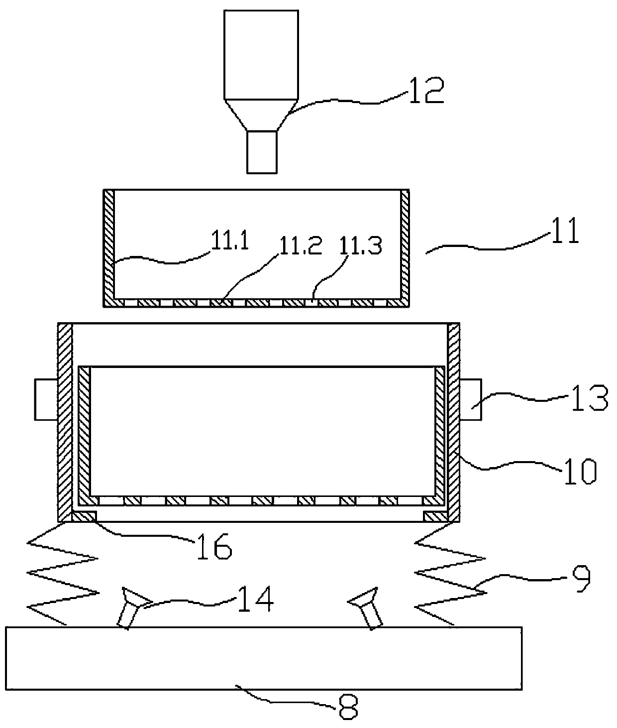 Screening and preserving system used for sturgeon caviar processing