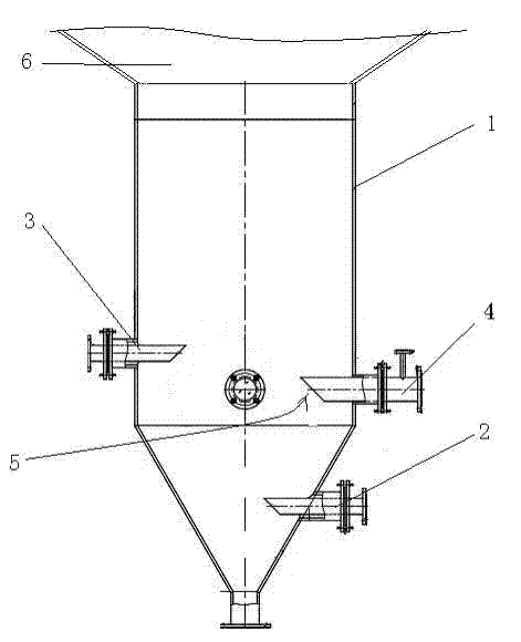 Sodium sulphate preparation method and sodium sulphate foot structure of evaporator therefor