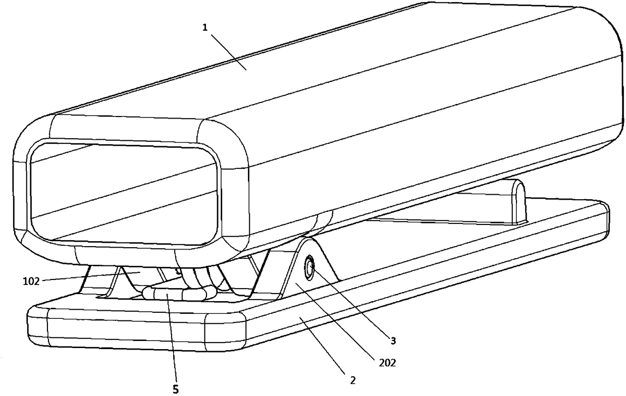 An electronic product clip