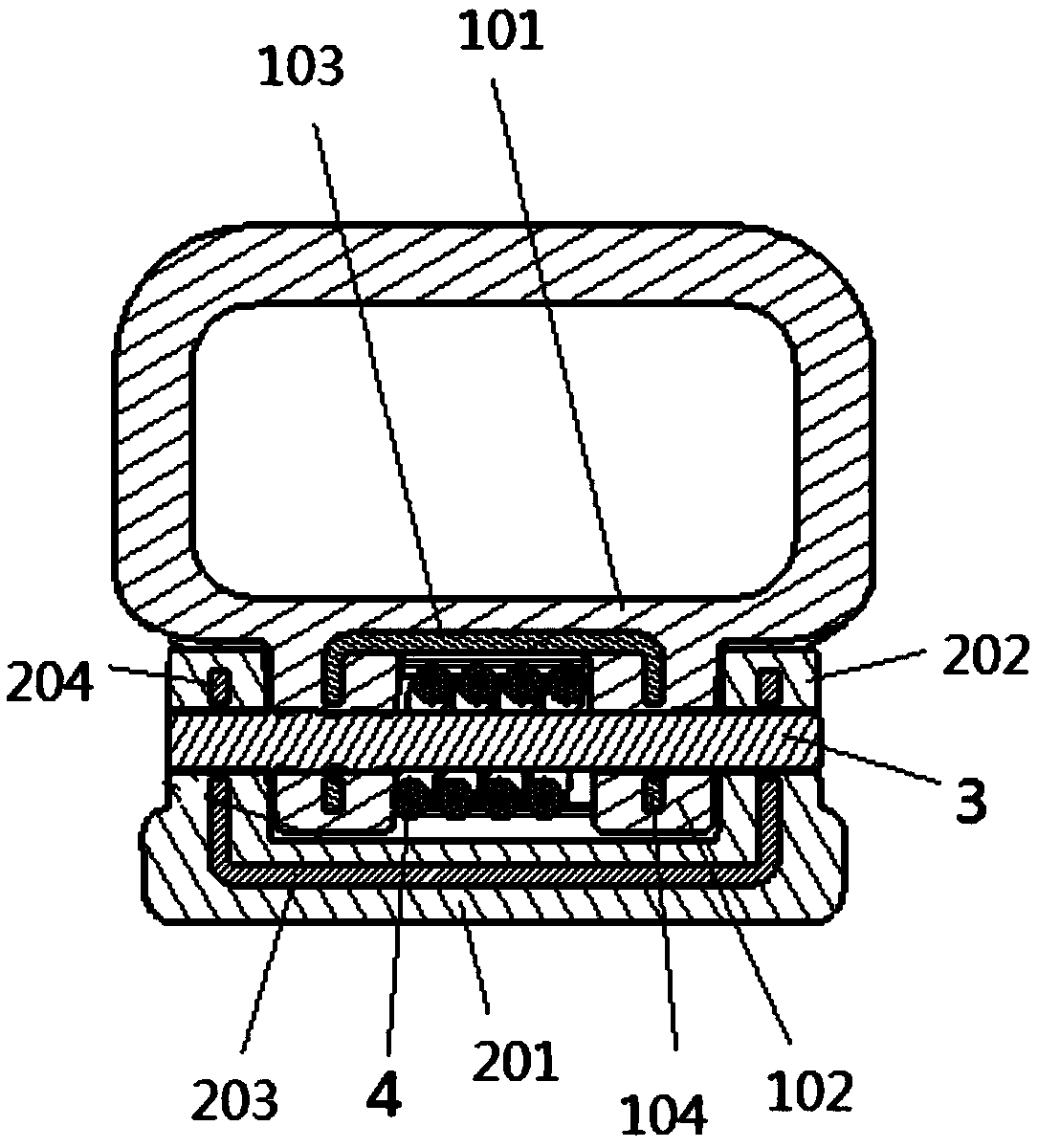 An electronic product clip