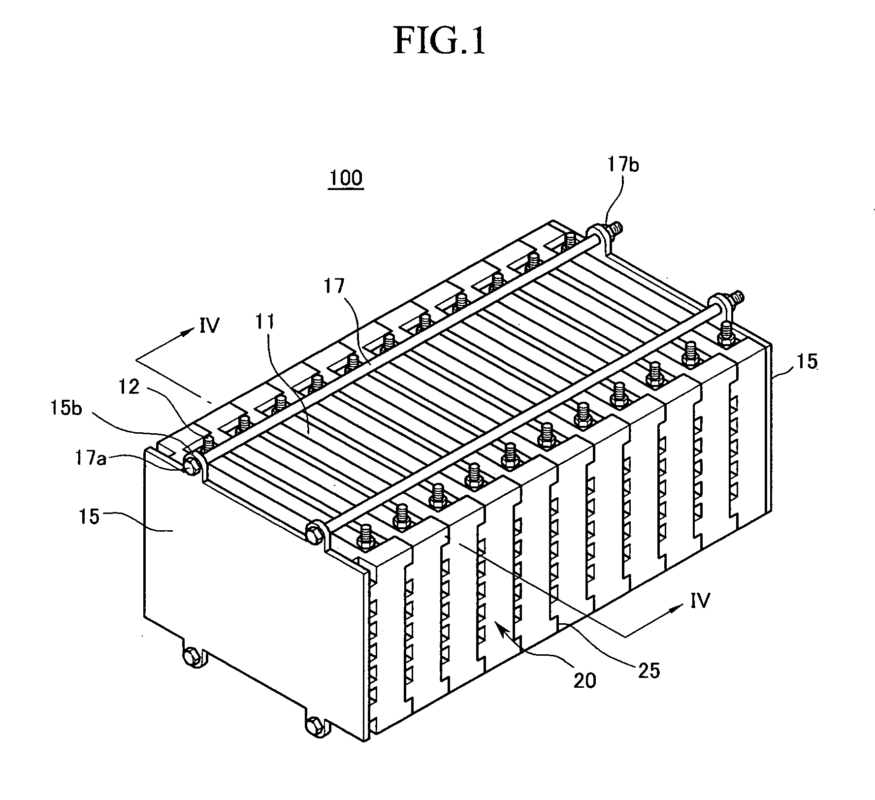 Battery module with improved cell barrier between unit cells