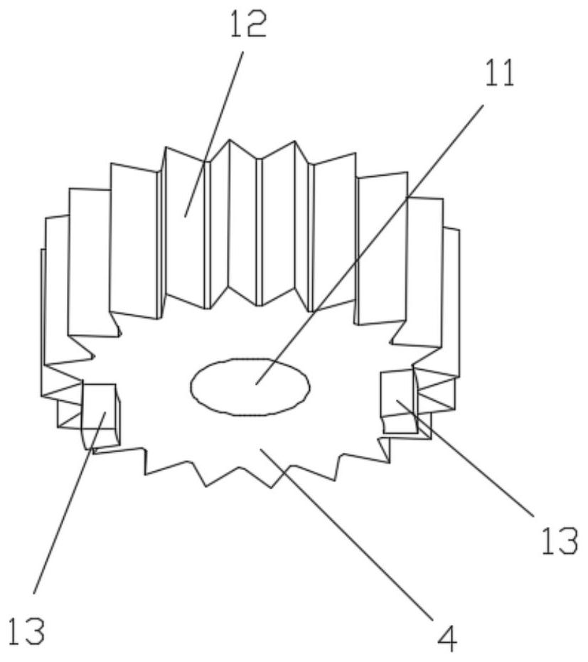 Single-motor automatic ignition control device of gas stove