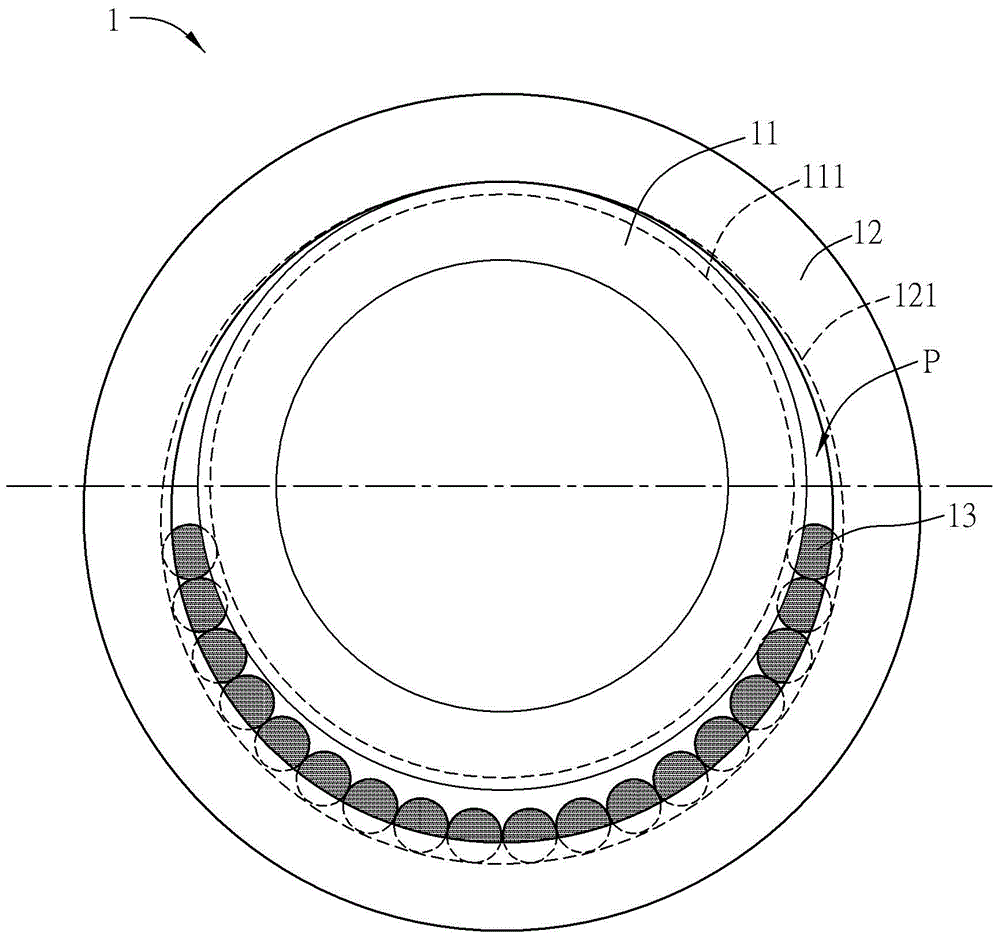 Rotating-type linear motion device for screw nut