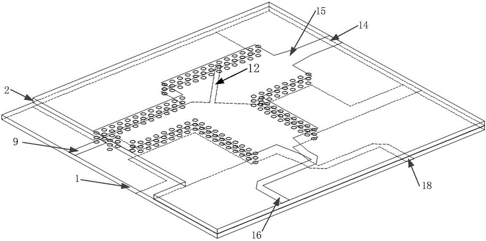 Novel planar Magic-T based on folded substrate integrated waveguide