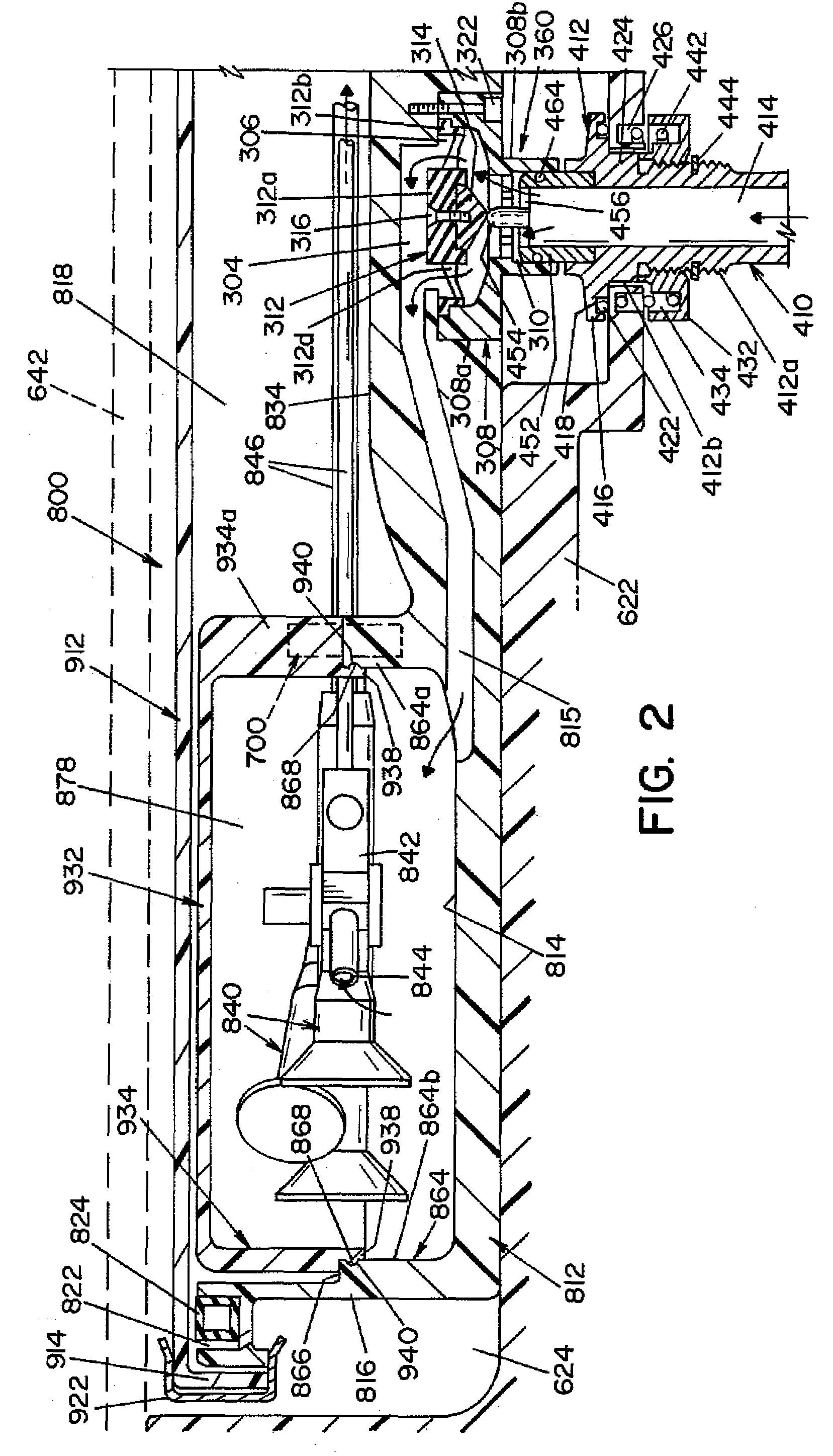 Instrument container having multiple chambers with flow pathways therebetween