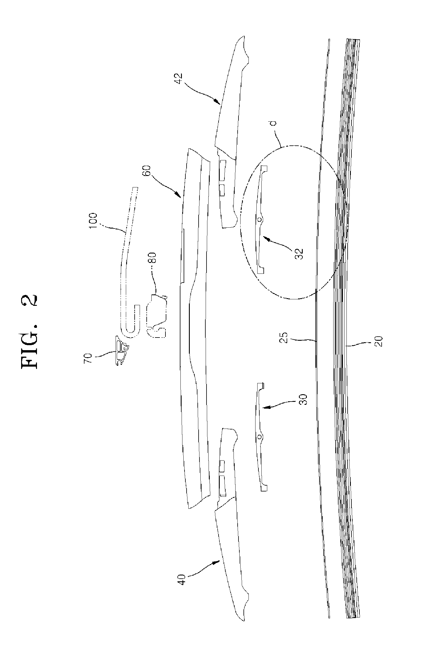 Wiper For Vehicle Having Improved Assembling Efficiency And Reduced Weight
